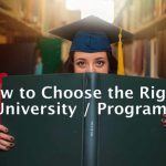 Choosing program university right tips